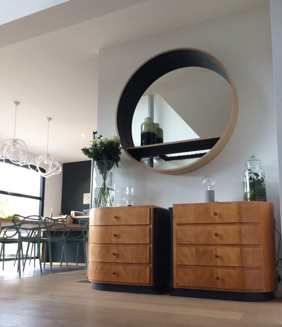 paire de chevet art déco