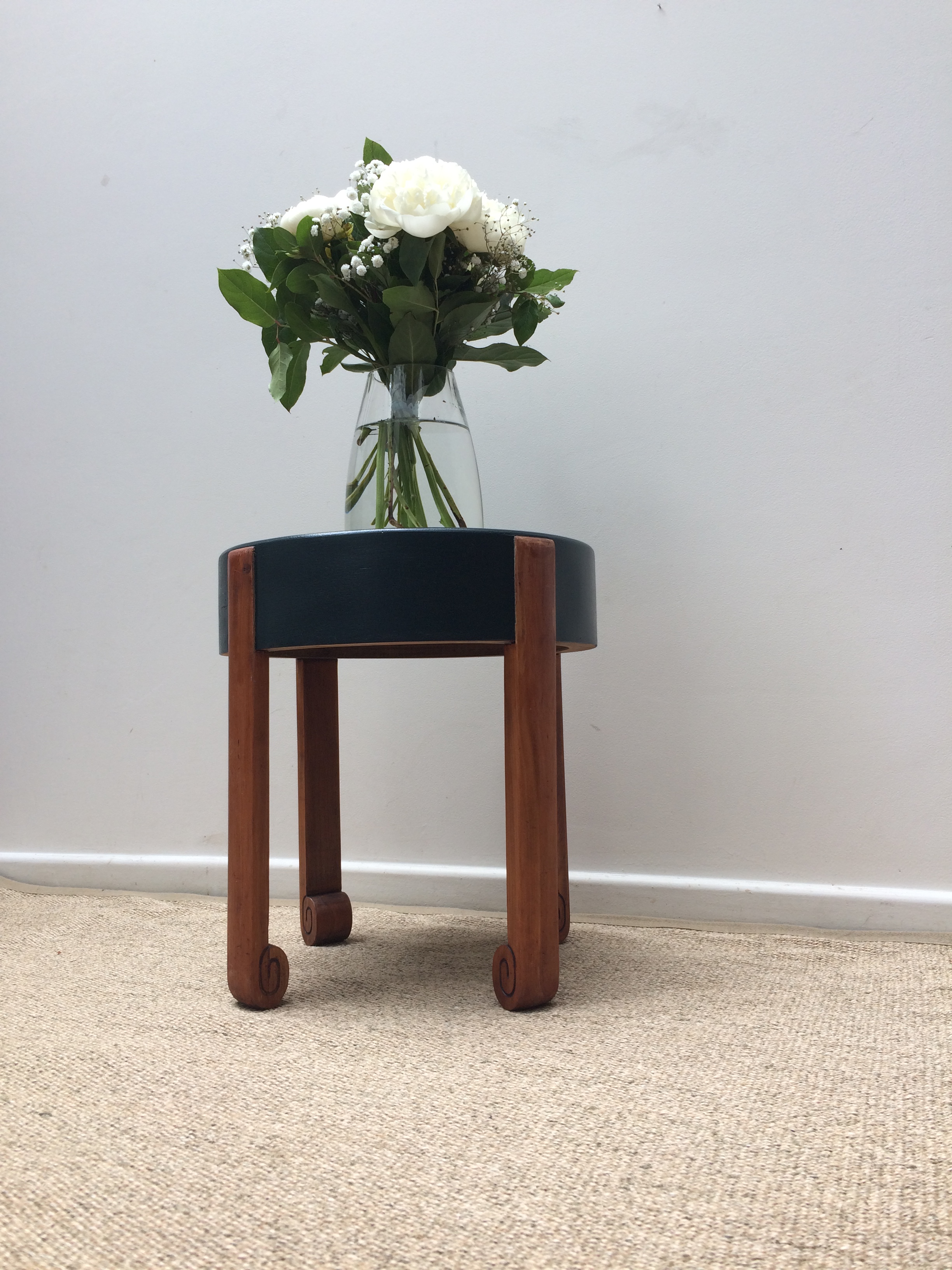 sellette art déco black