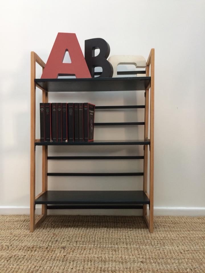 étagère bouquiniste black