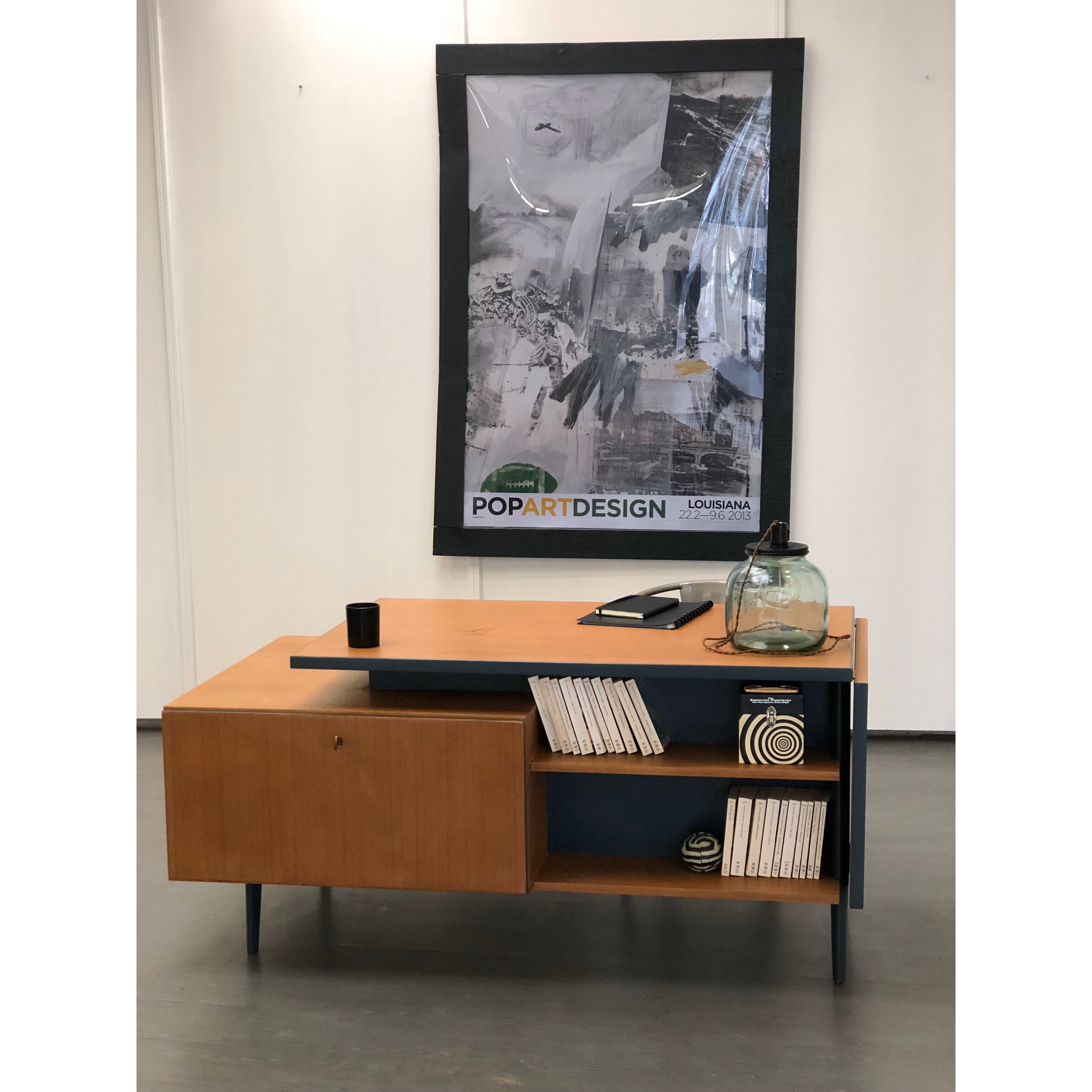 bureau en teck Swiss teck