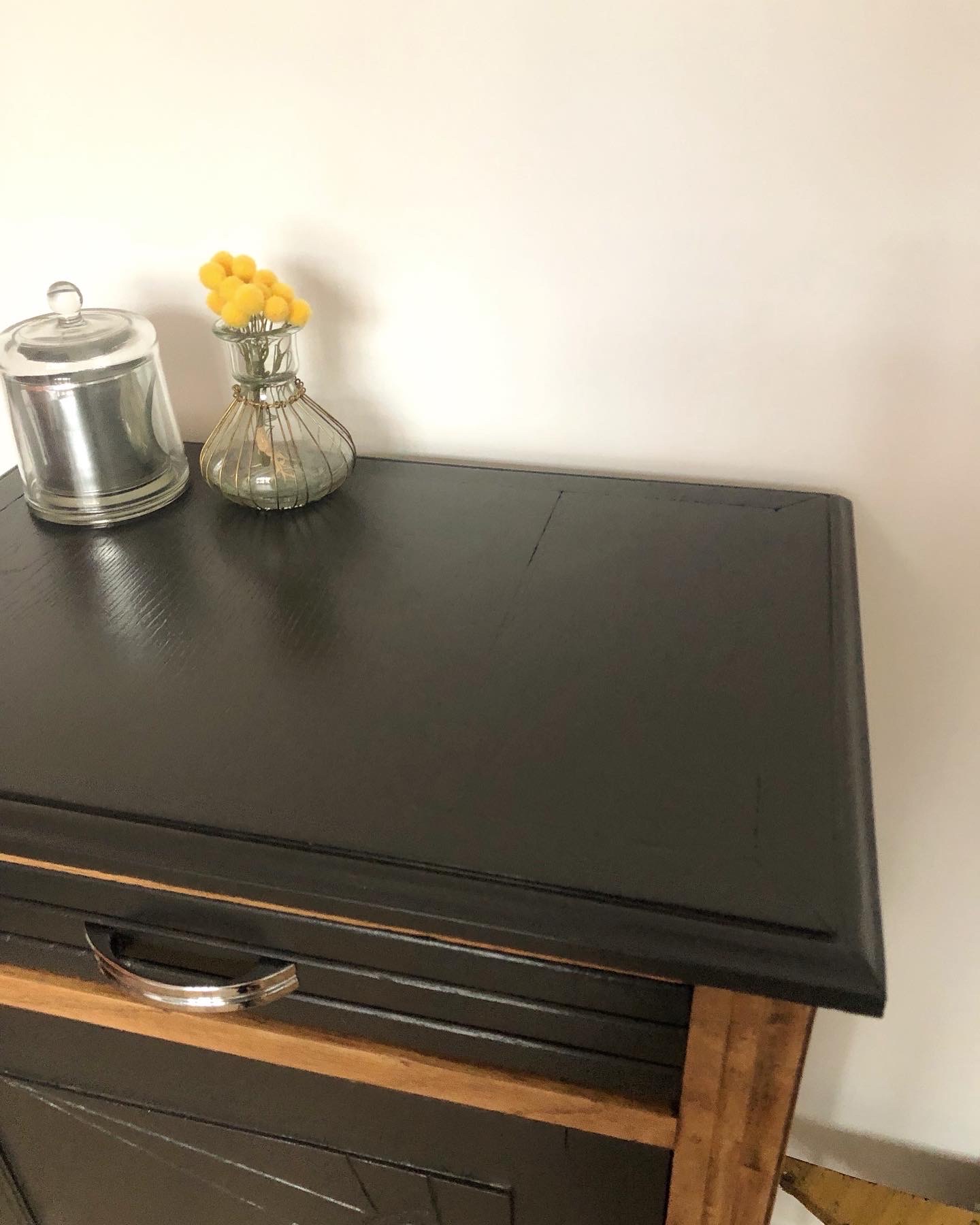 Buffet noir Art déco 2