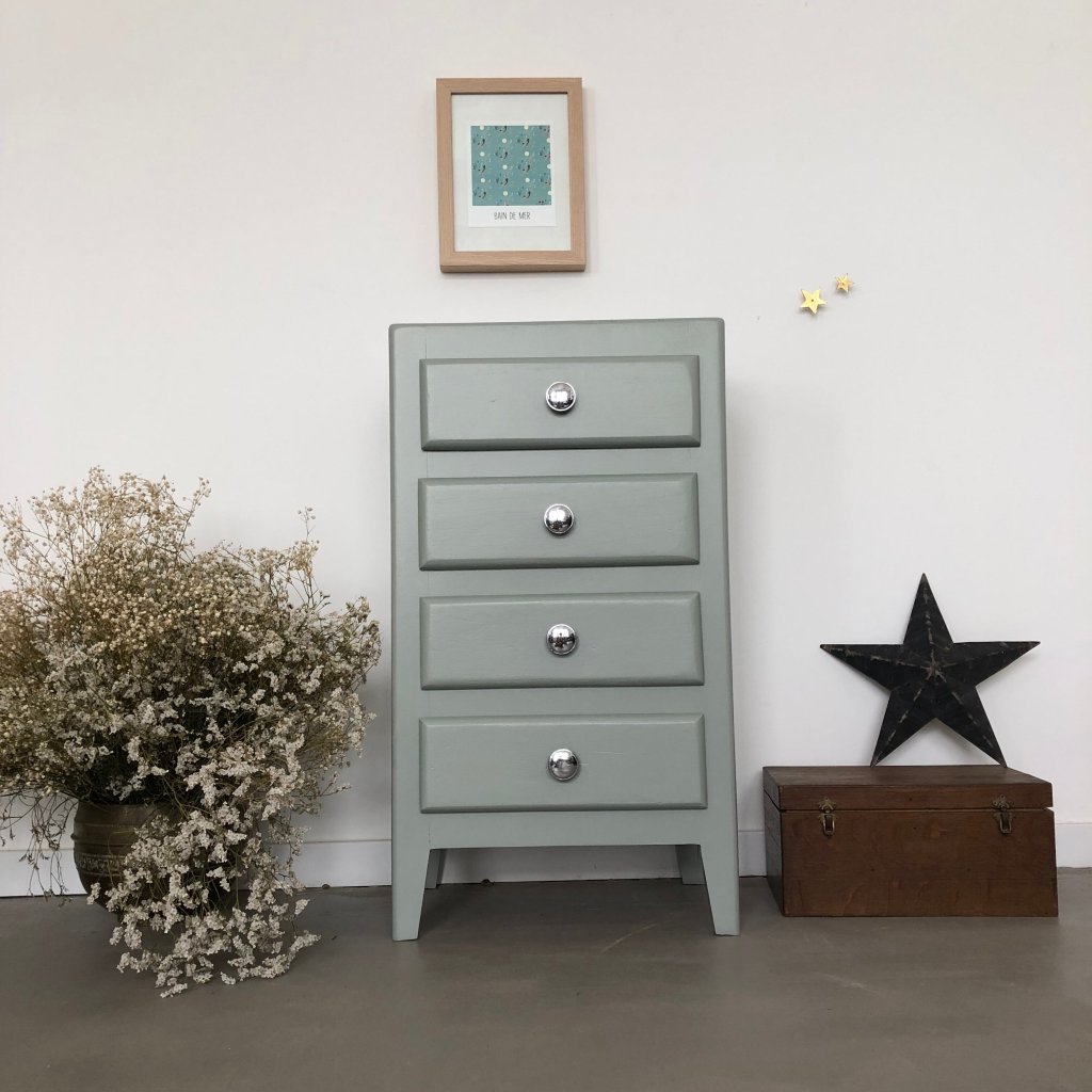 Chiffonnier 4 tiroirs pigeon 6