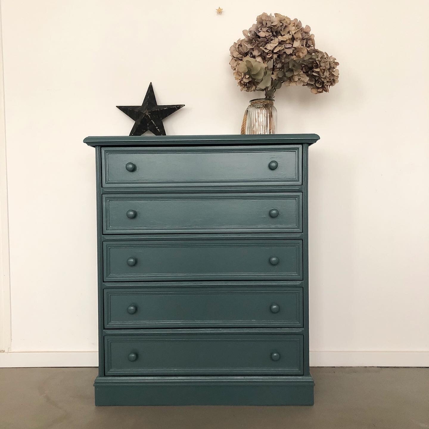 Commode 5 tiroirs inchyra blue