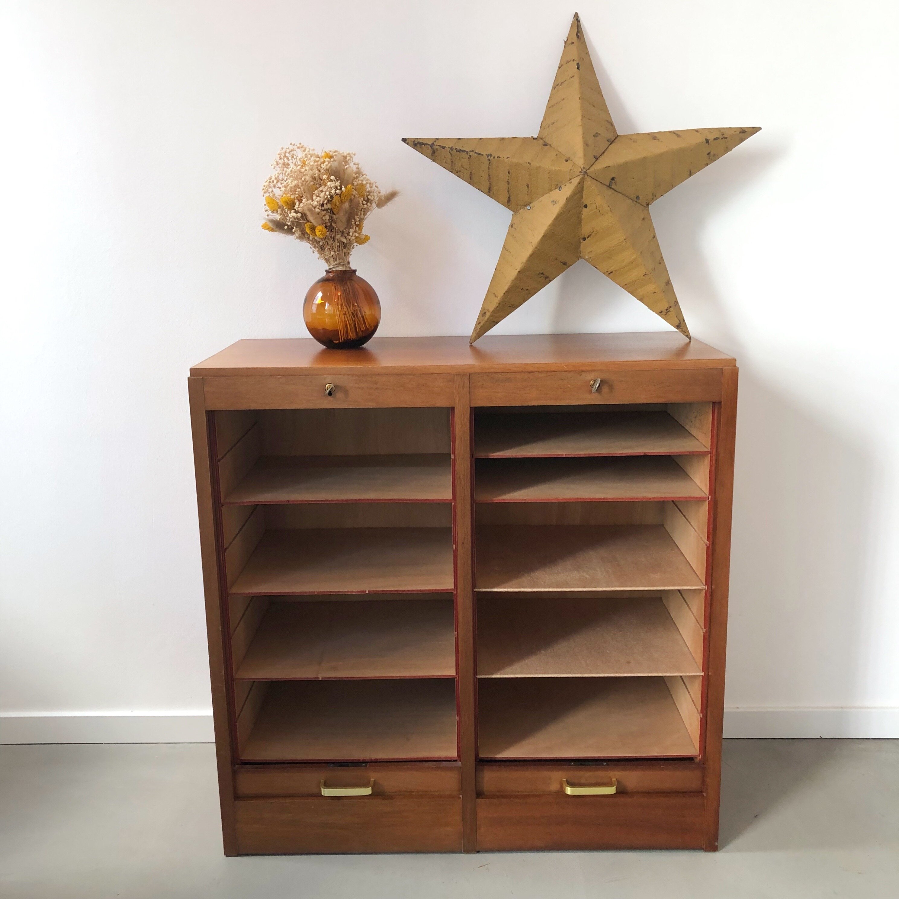 Classeur double à rideaux 2