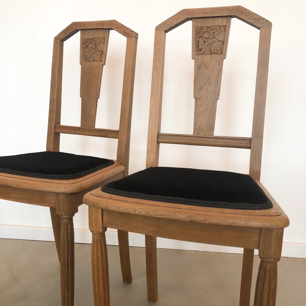 Paire de chaise art déco 4