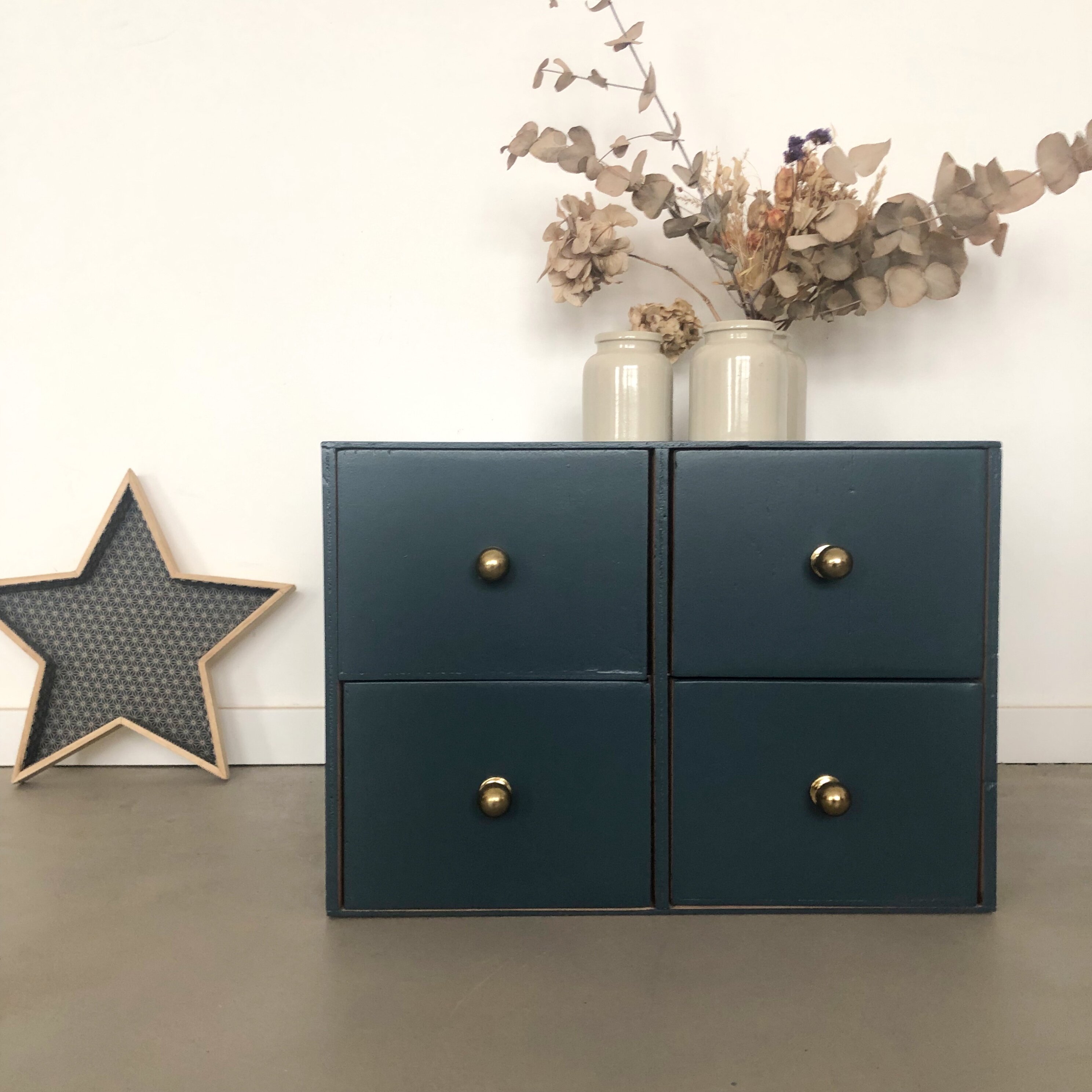 Casier 4 tiroirs Hague blue 3