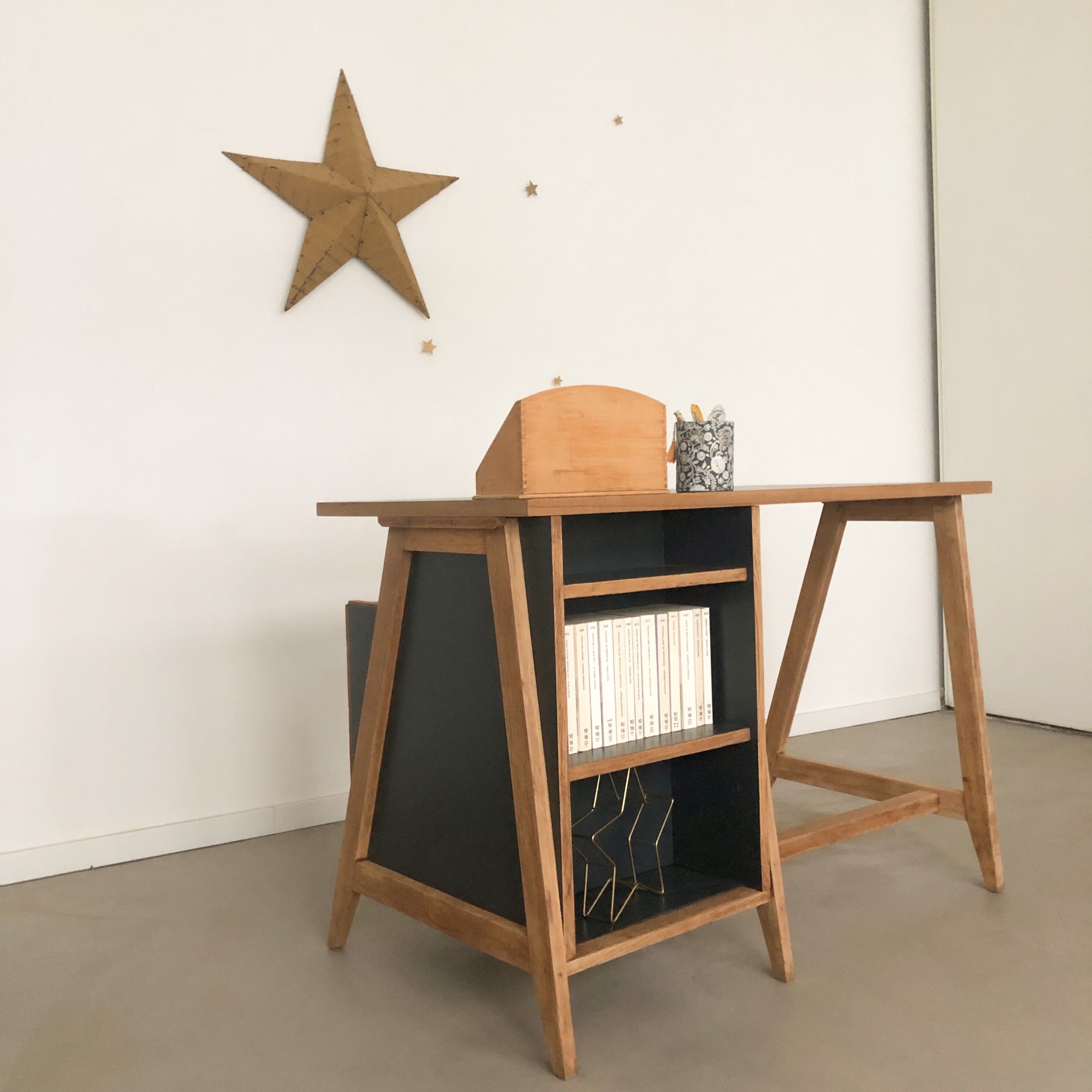 Bureau années 50 double face 2