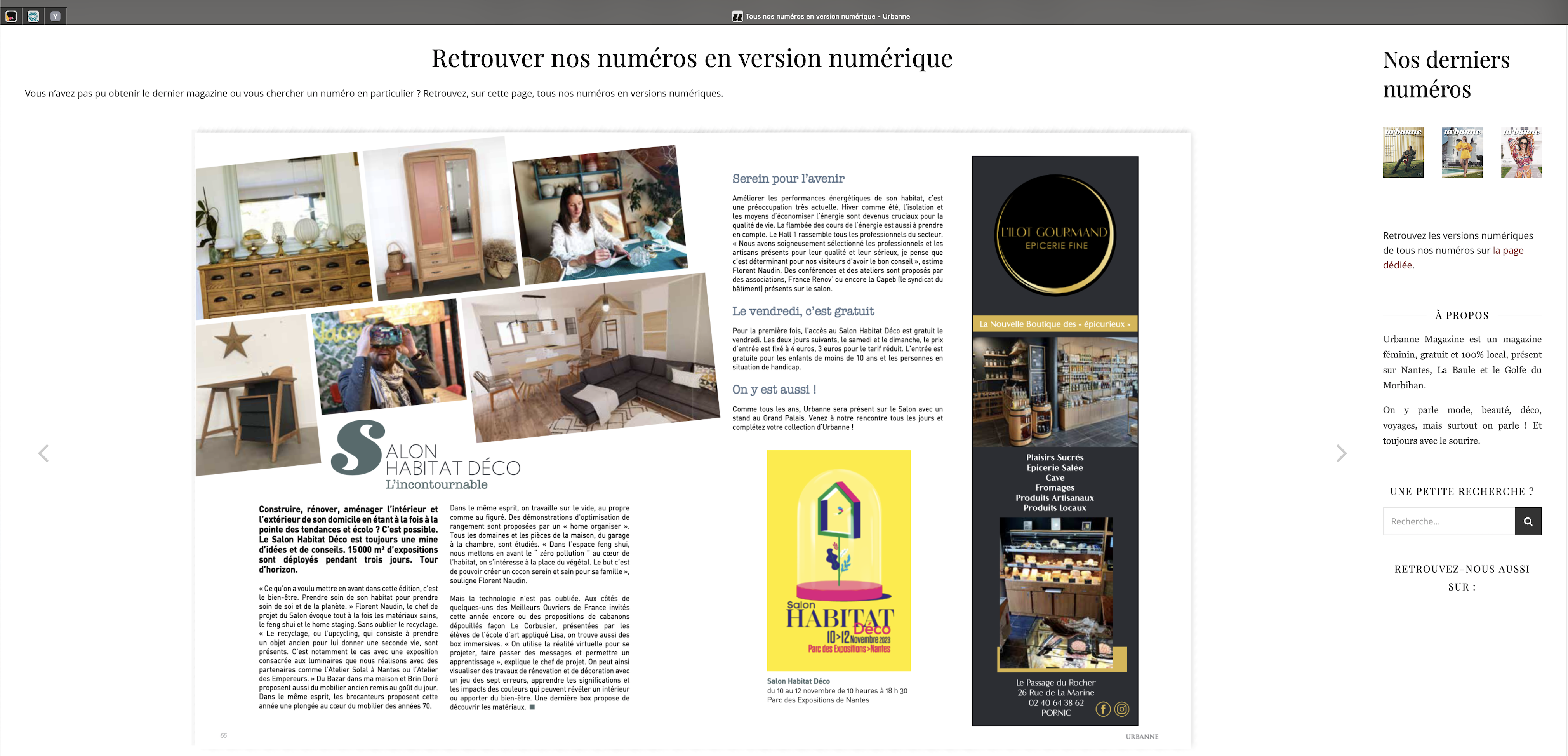 Revue de presse – DU BAZAR DANS MA MAISON