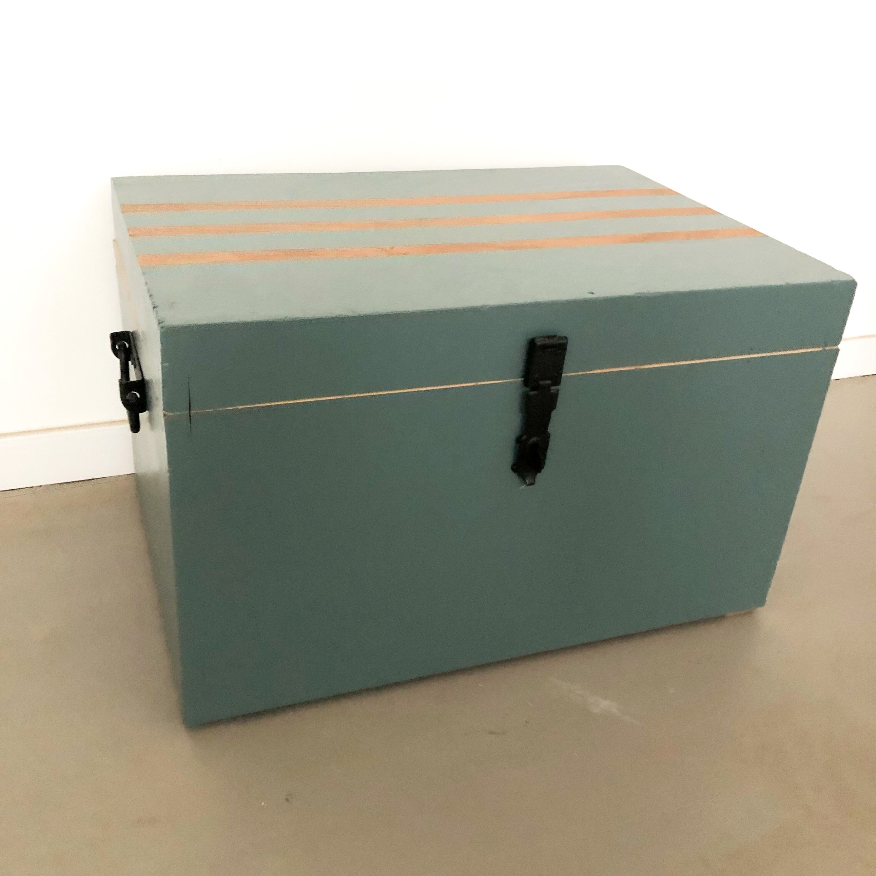 Coffre Inchyra blue à rayure