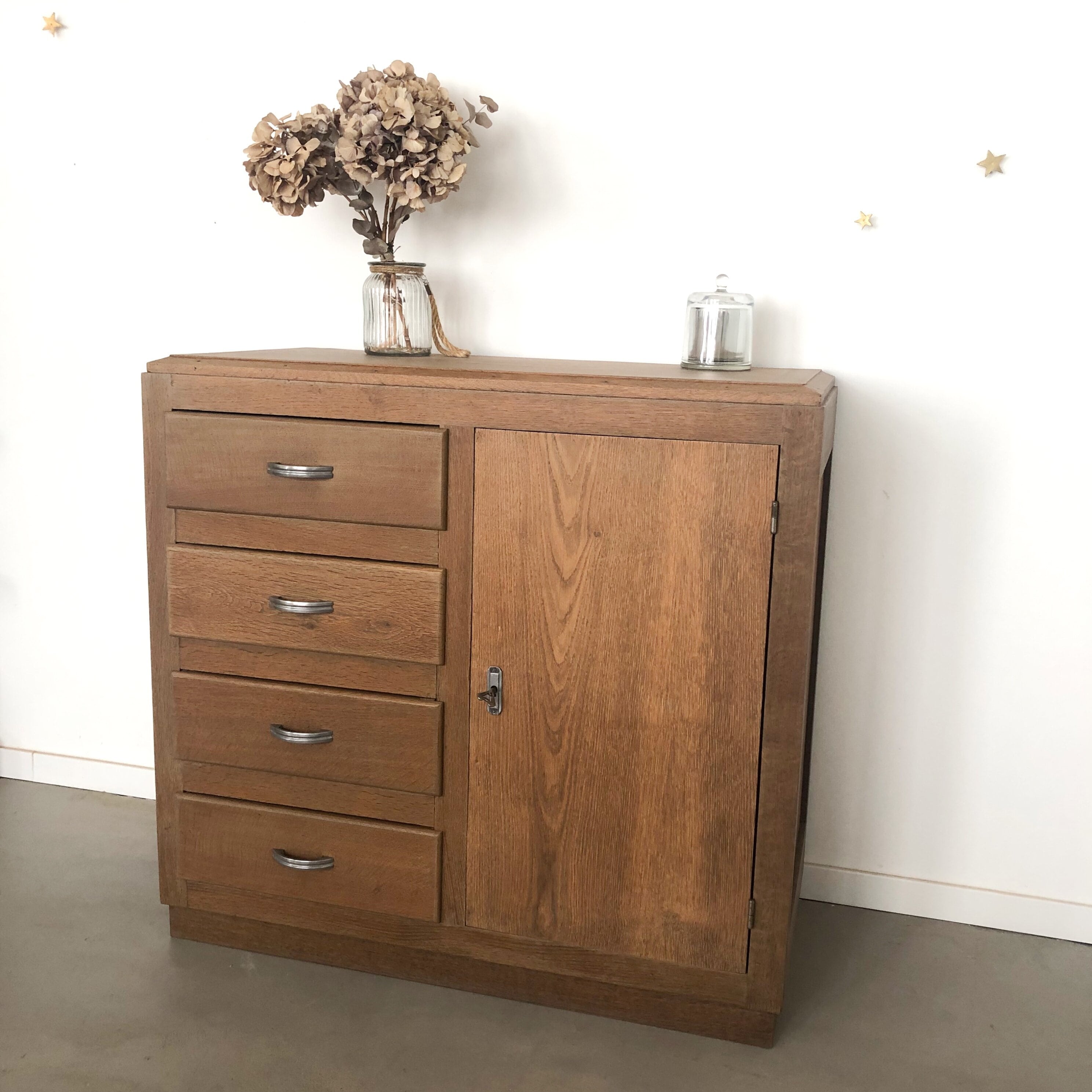 Buffet chêne années 50 4