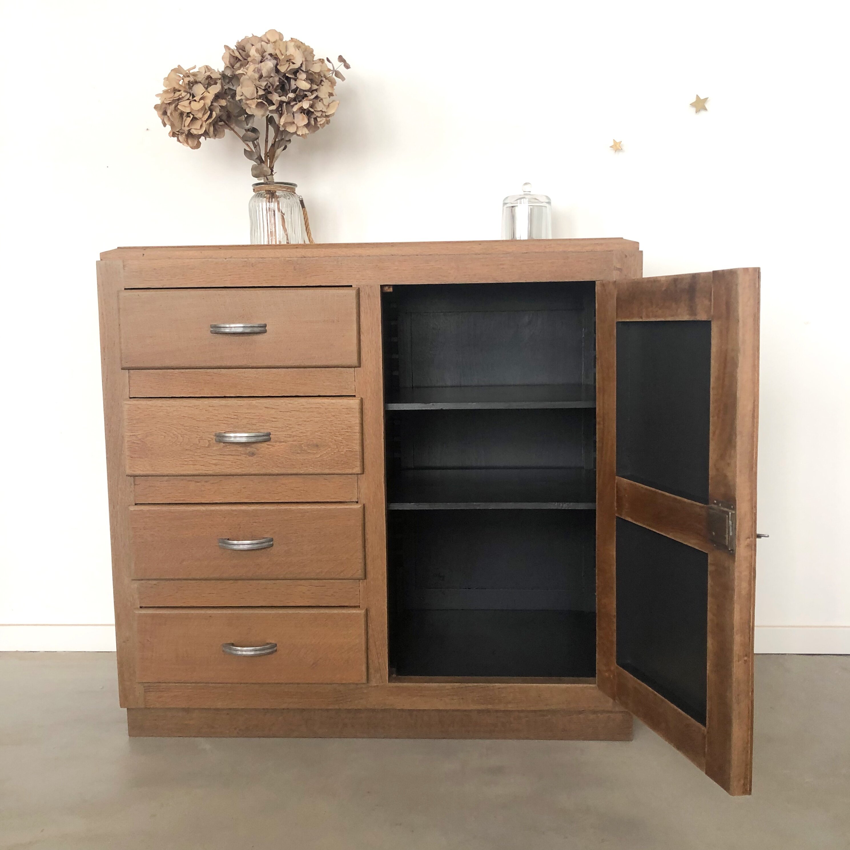 Buffet chêne années 50 6