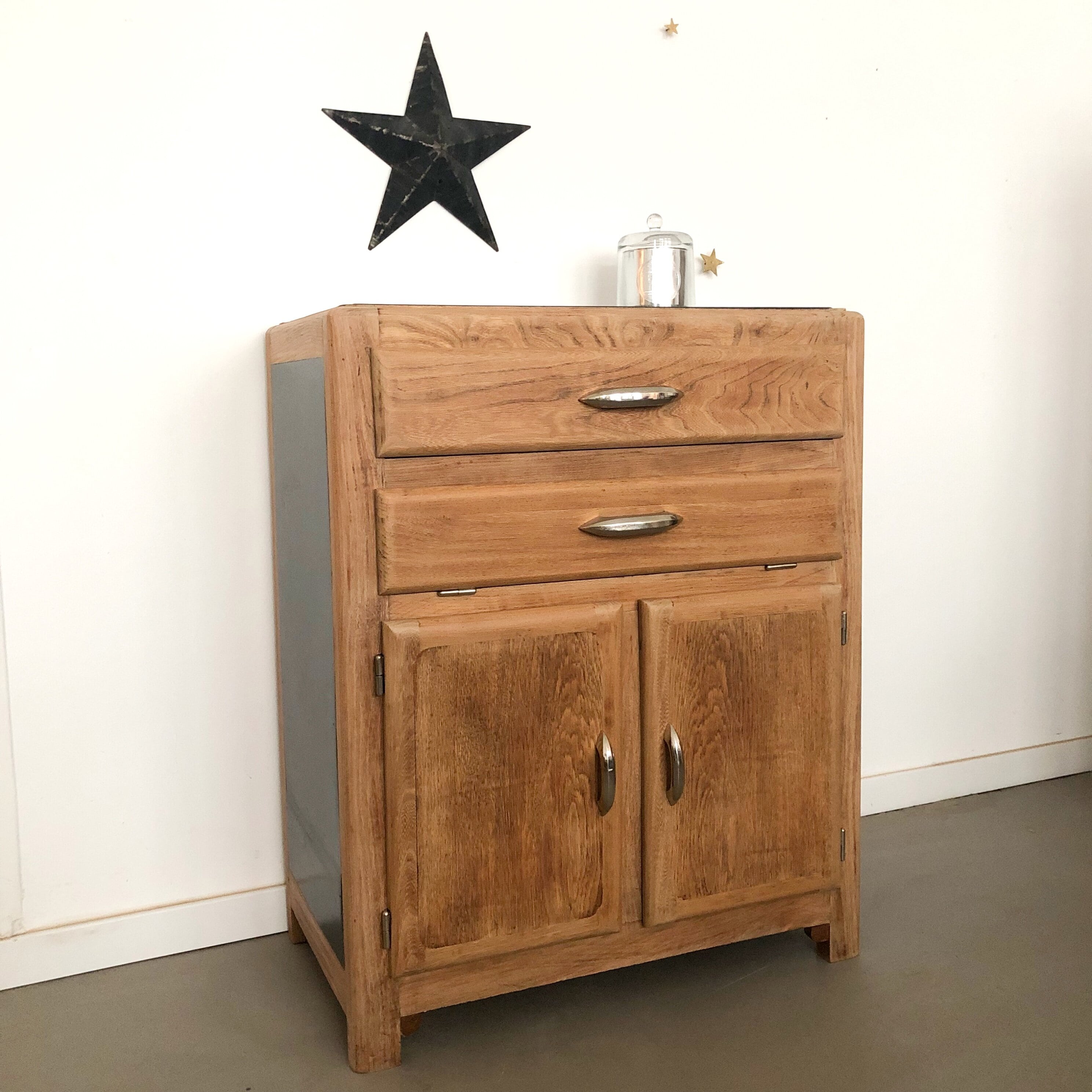 Meuble rangement off black avec un clapet 5