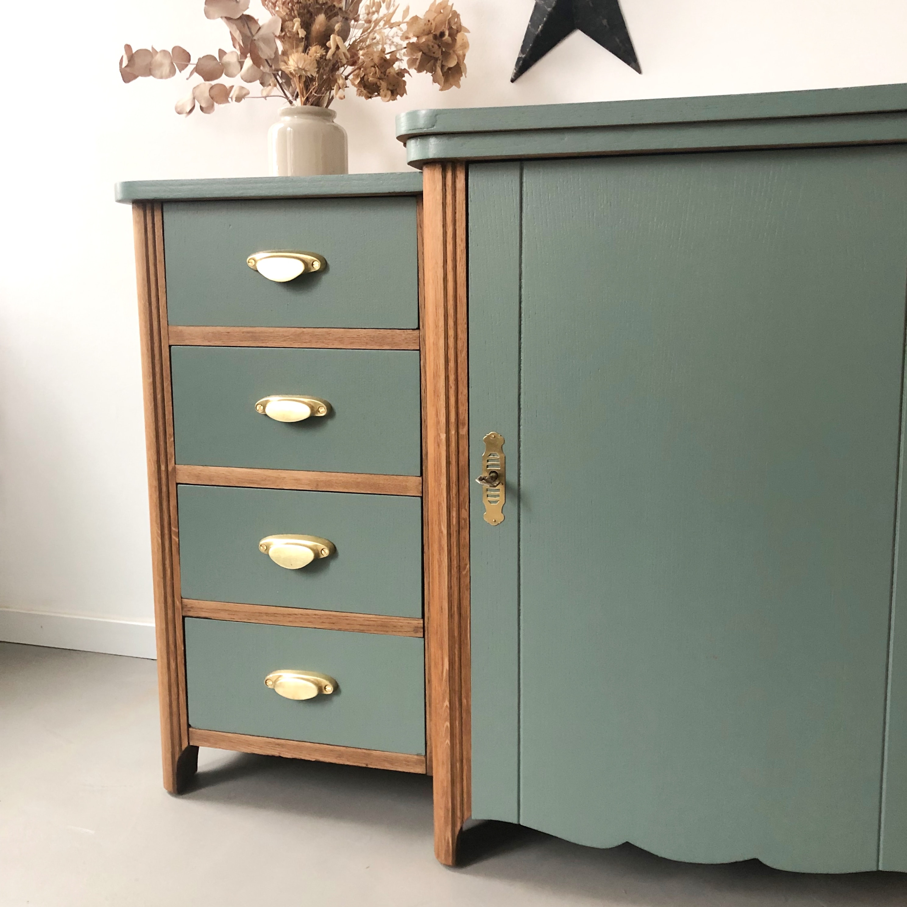 Meuble singer, Aquamarine Deep 6