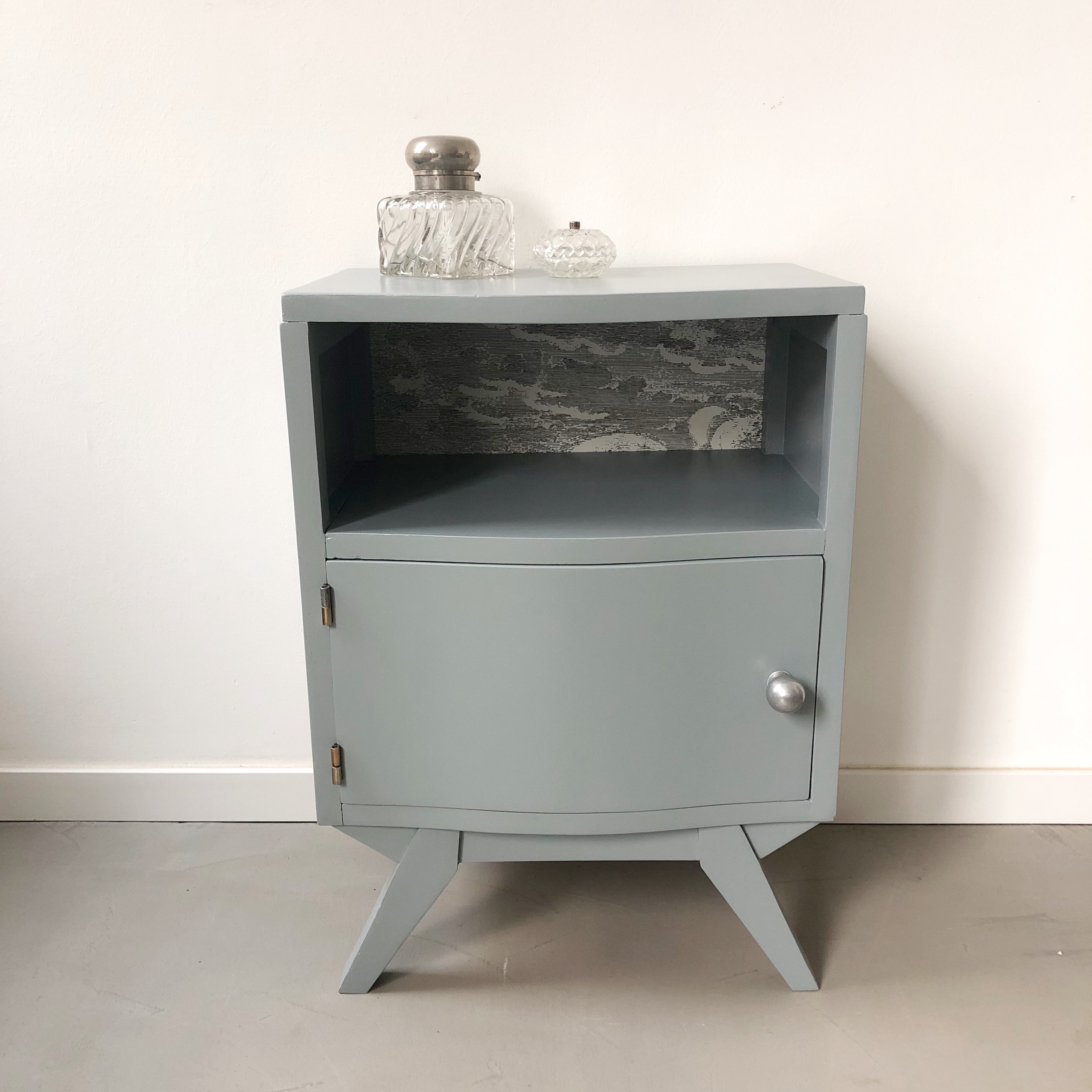 Chevet Plumett et papier peint Nuvolette 2