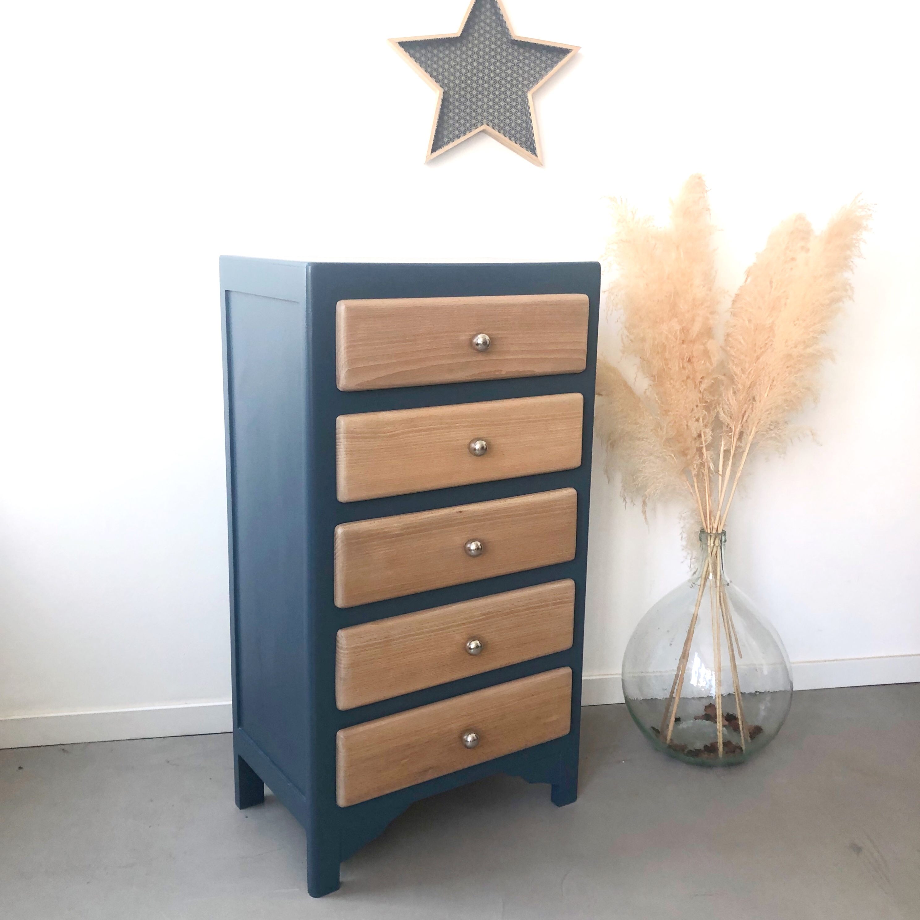 chiffonnier Stiffkey blue 1