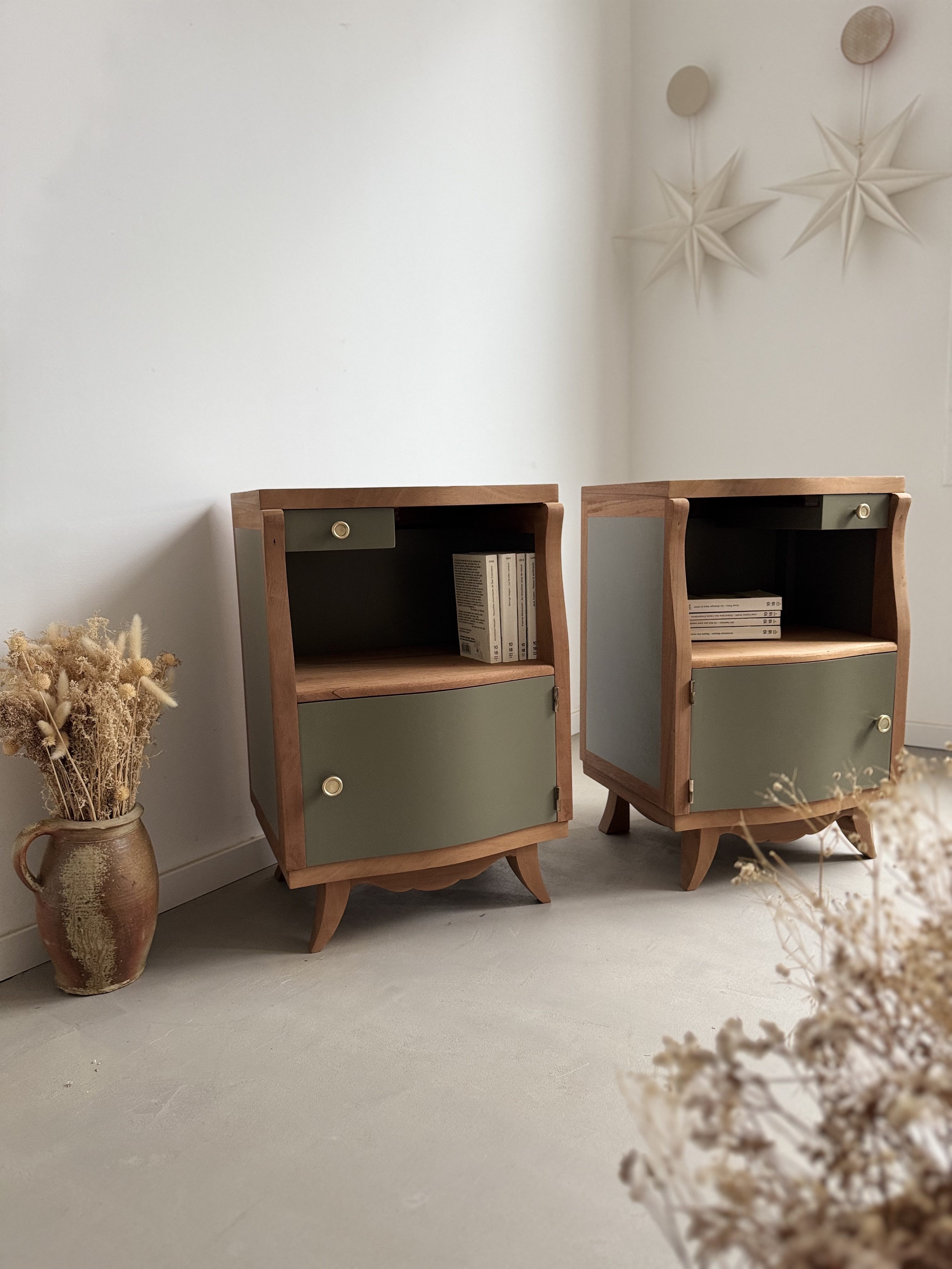 Paire de chevets années 40/50 Alluvions 4