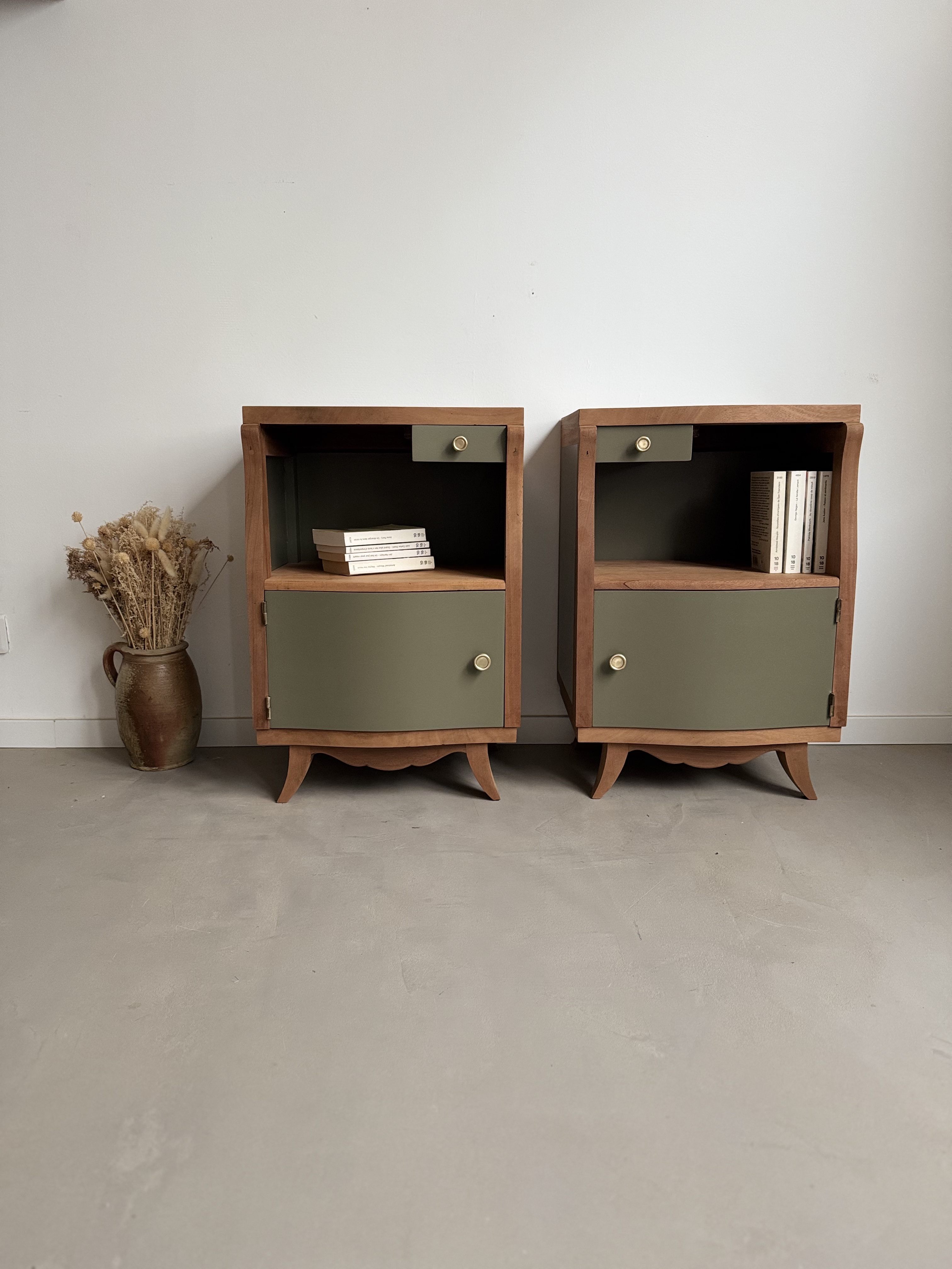 Paire de chevets années 40/50 Alluvions 2