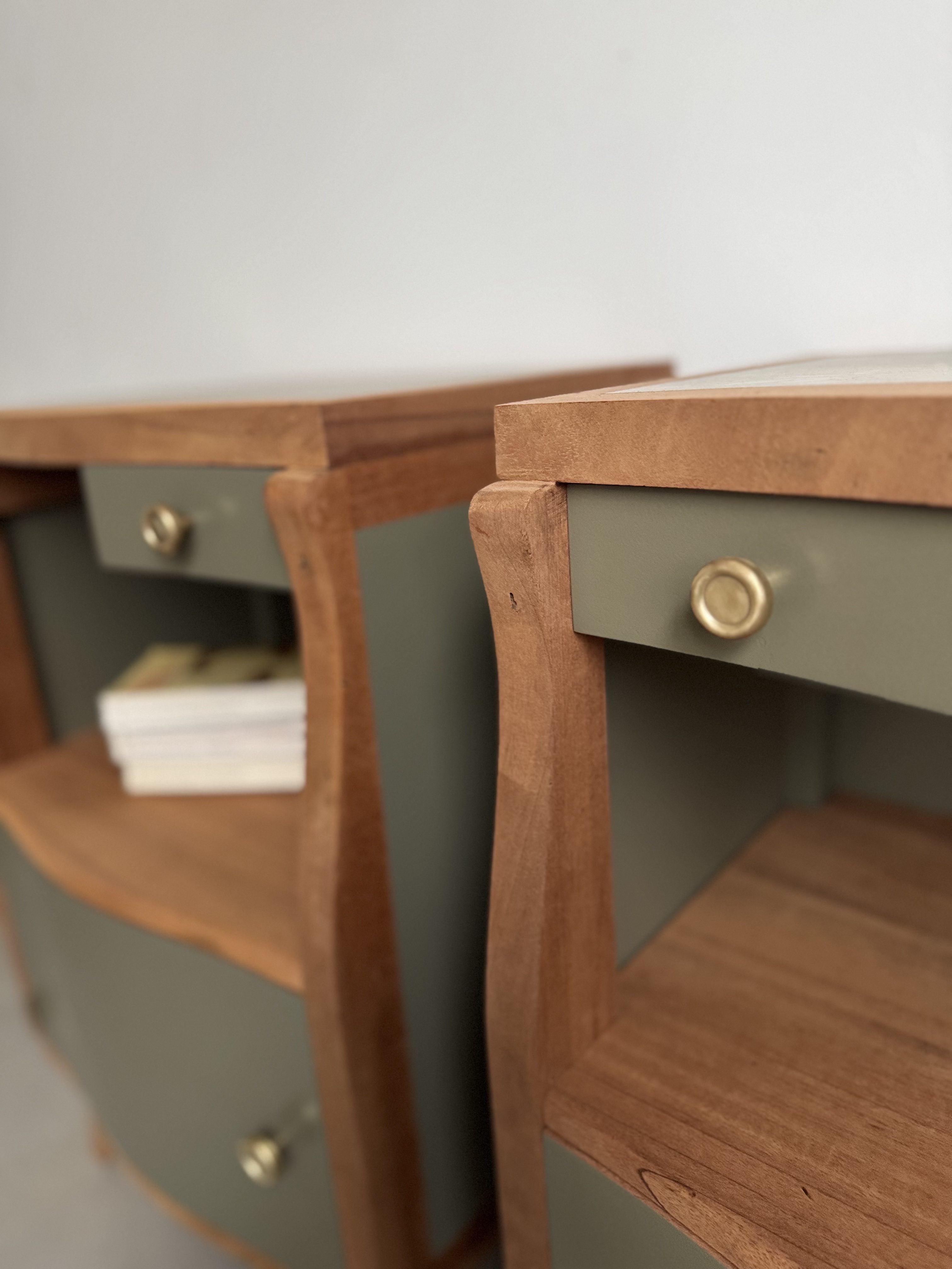 Paire de chevets années 40/50 Alluvions