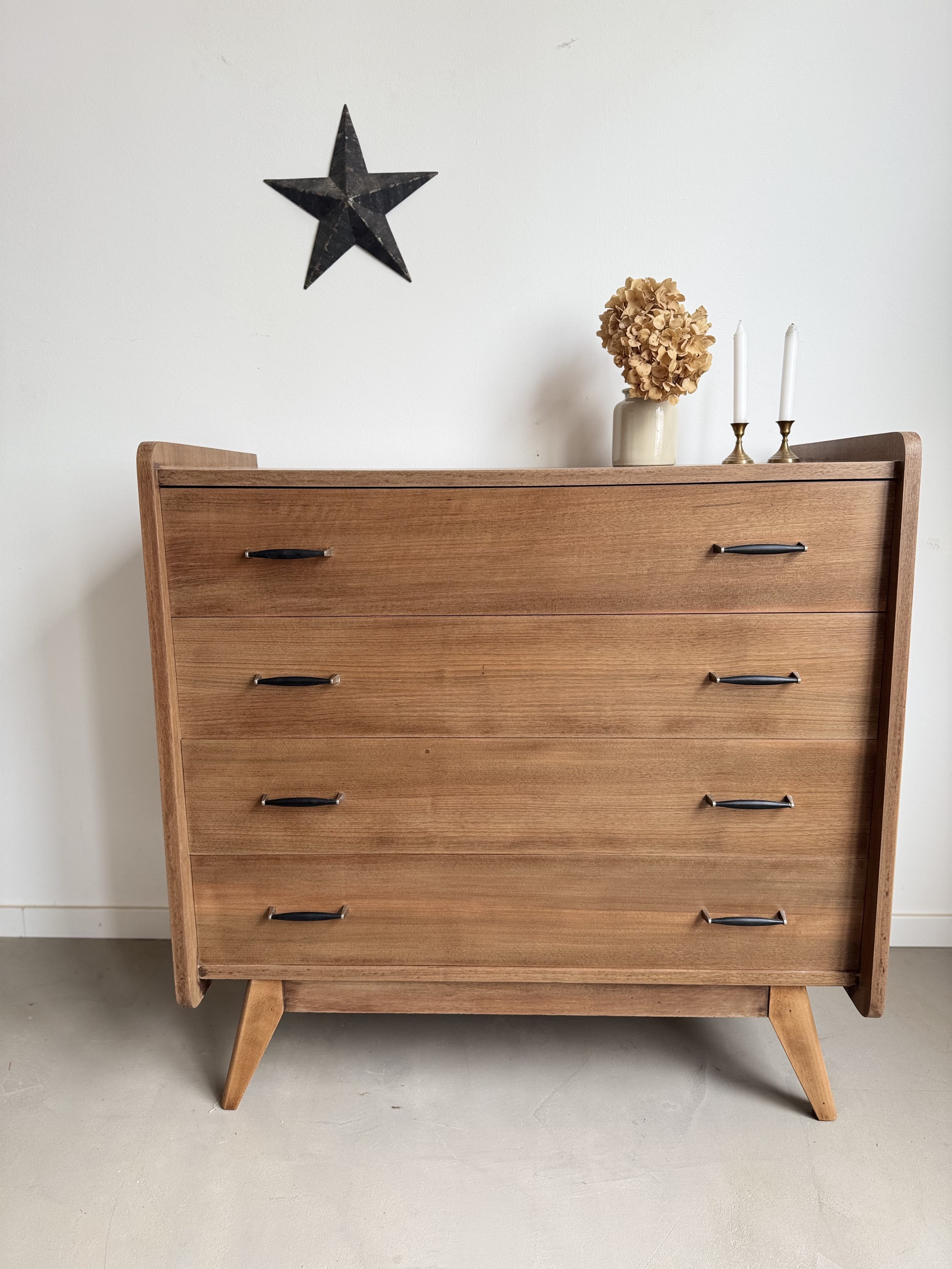 Commode année 50 Sapelli 4