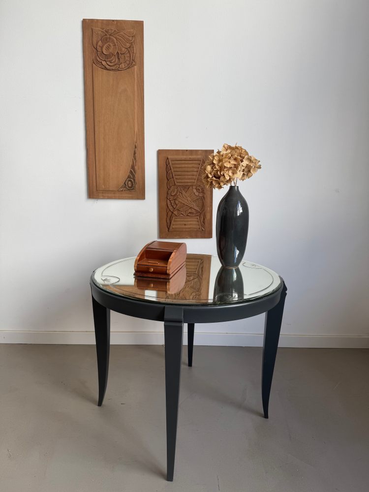 Table basse art déco années 40 2