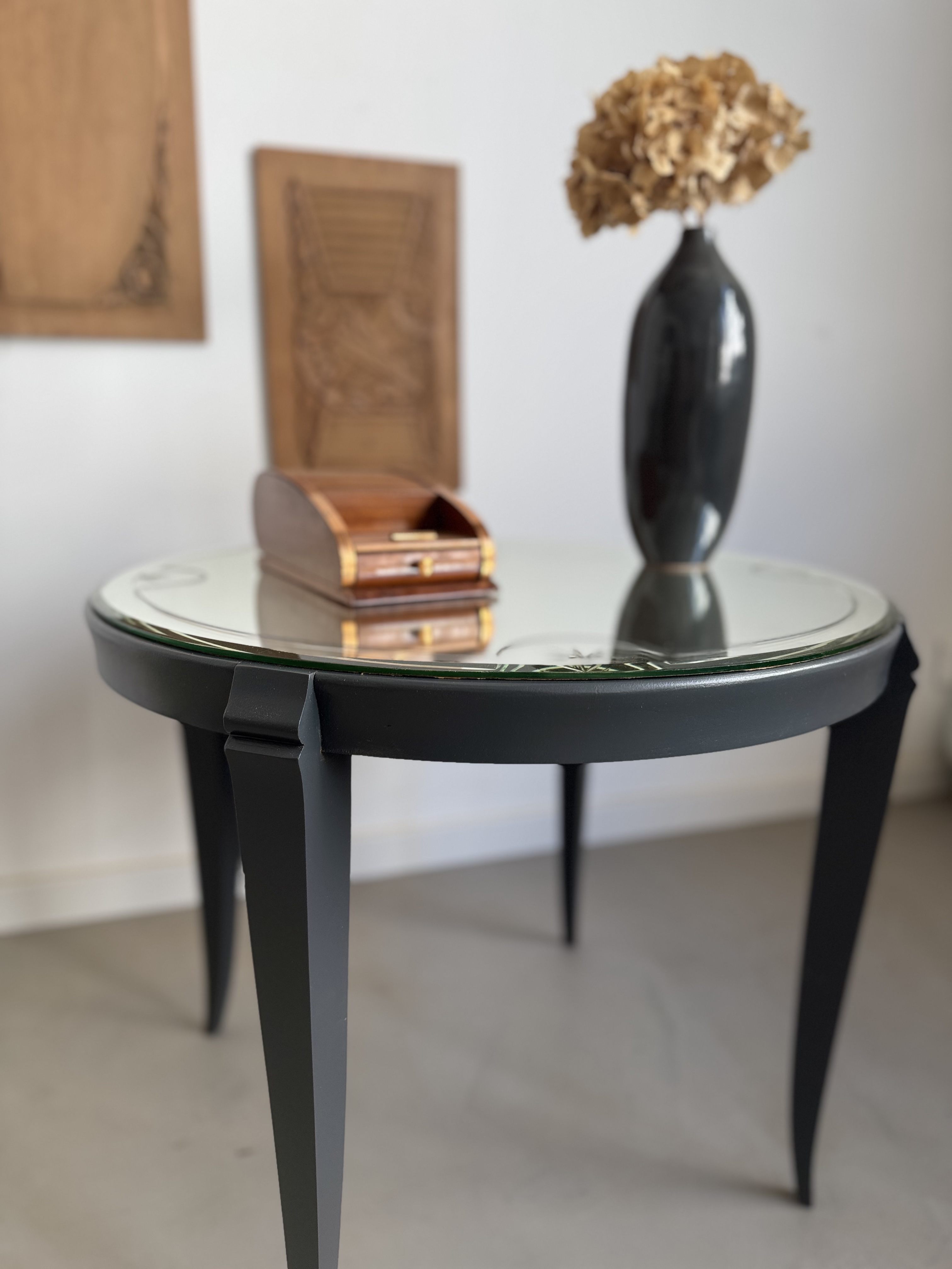 Table basse art déco années 40 1