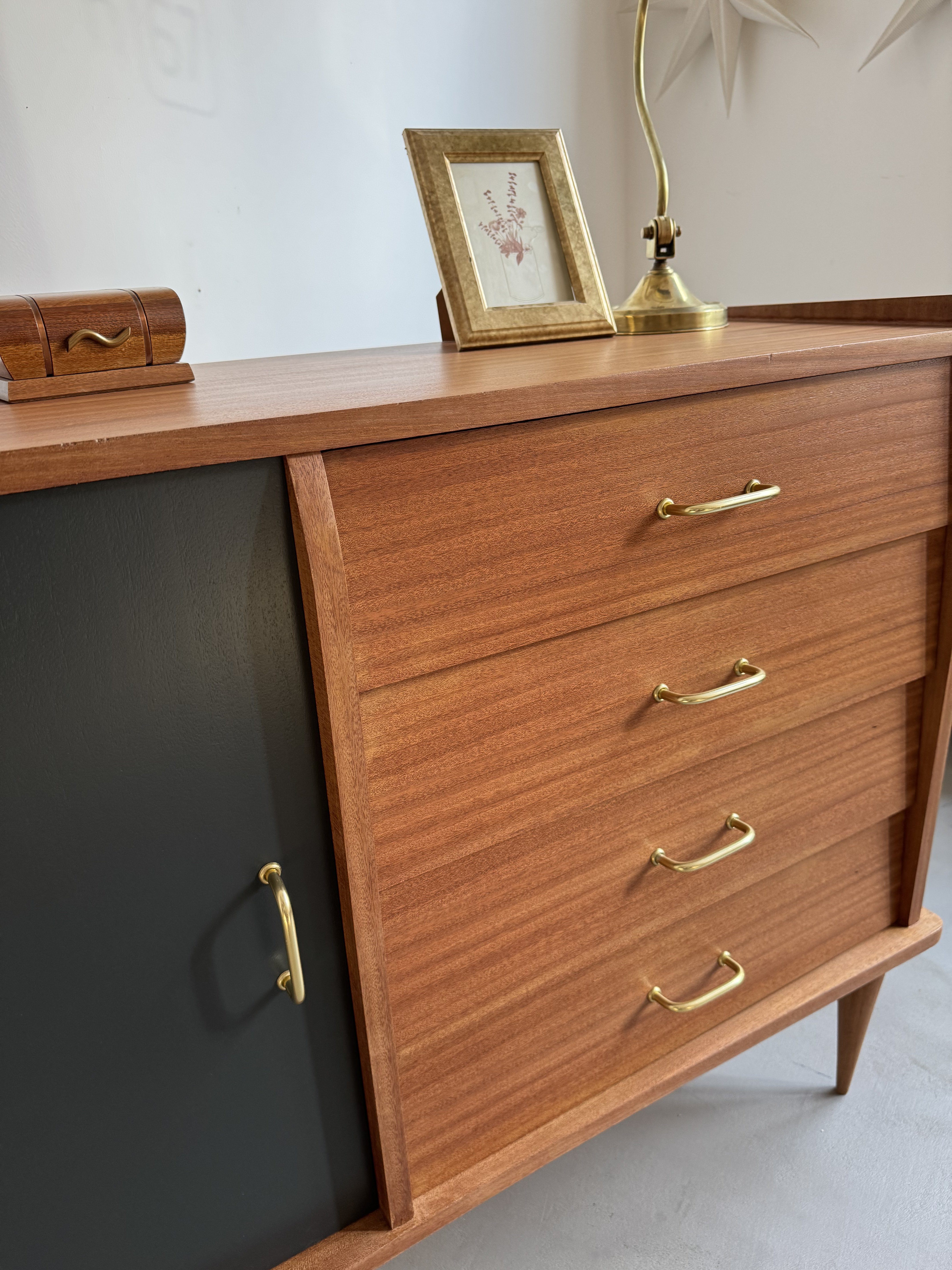 Buffet, enfilade sapelli black blue 1